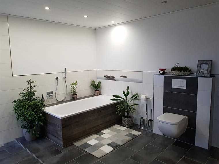 Badezimmerrenovierung